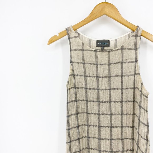 Michael Stars Split Back Knit Tank Medium - Picture 5 of 5